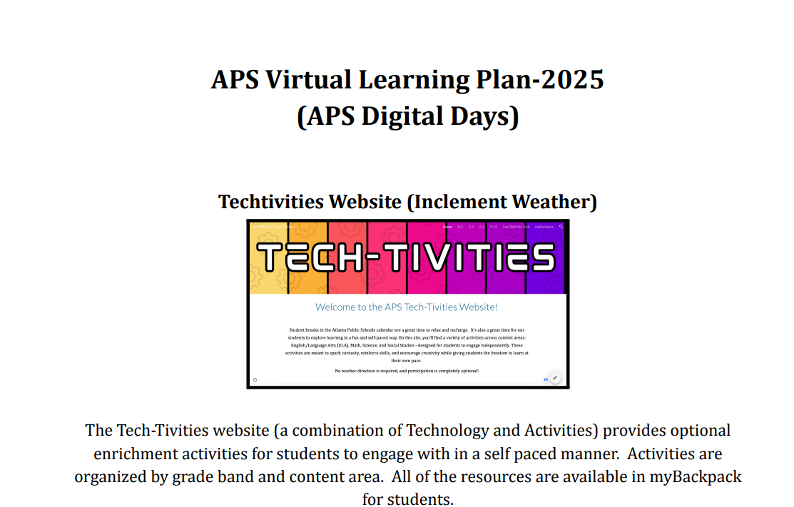  APS TechTivities